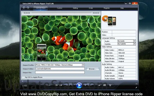 Extra DVD to iPhone Ripper 4.7