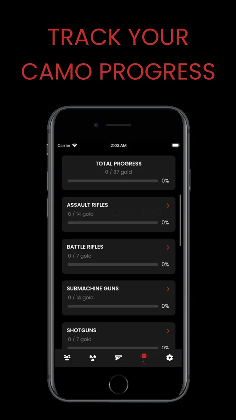 MW3 - Camo Tracker 2.5.1
