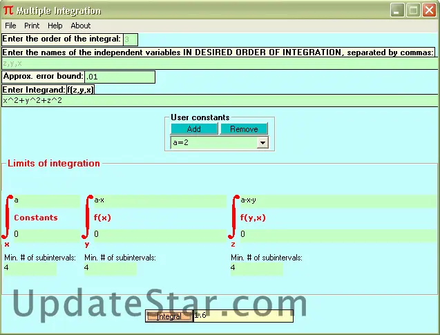 Multiple Integration