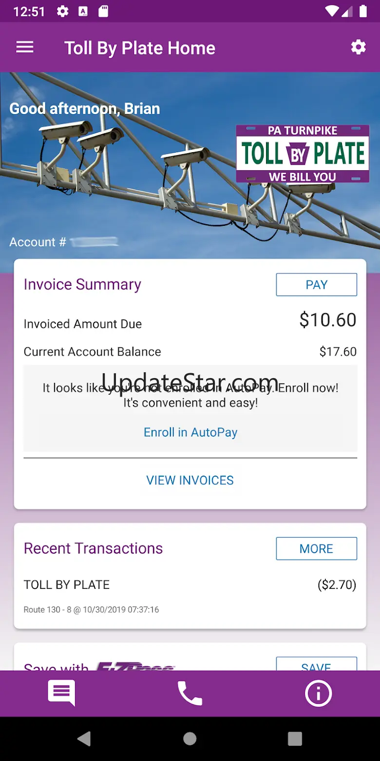 PA Toll Pay 2.2.69