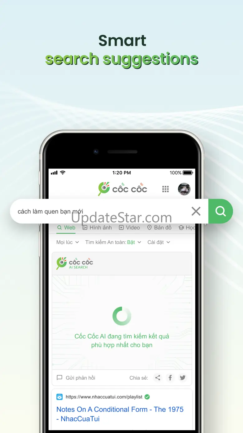 Cốc Cốc: Web Browser & Adblock 128.0.156