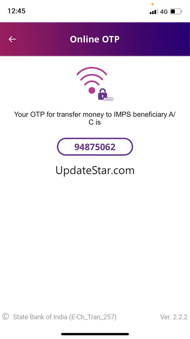 SBI Secure OTP 2.3.6
