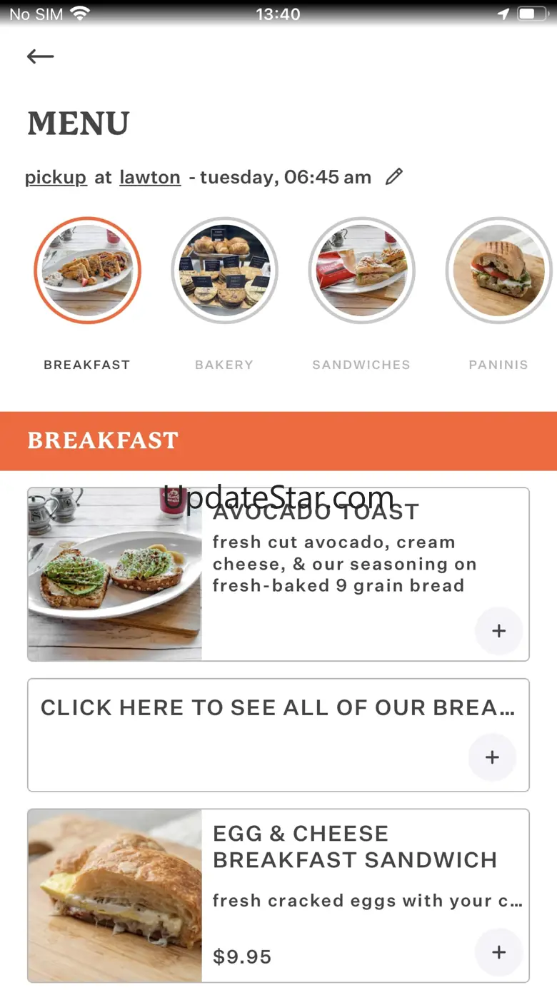 Atlanta Bread App 2.0.2