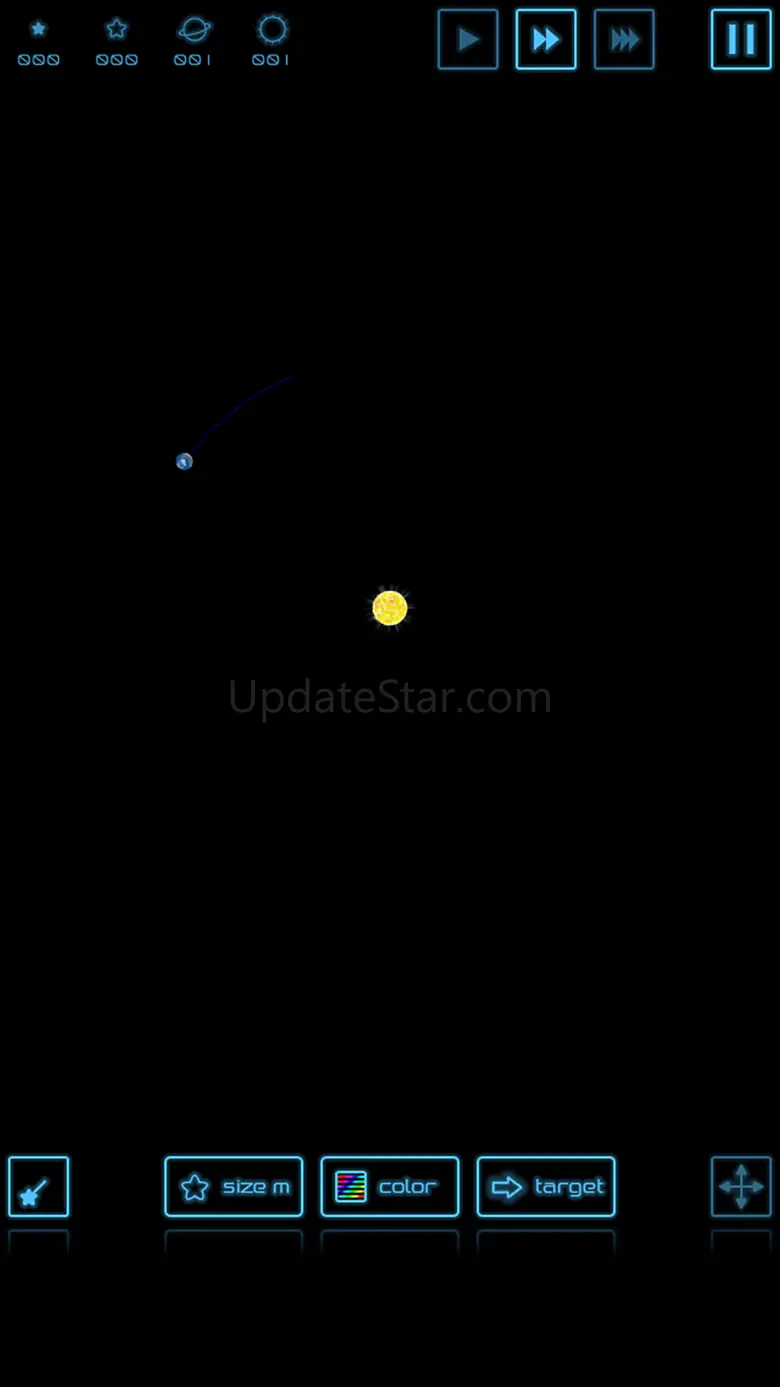 Planet simulation 2.8.0