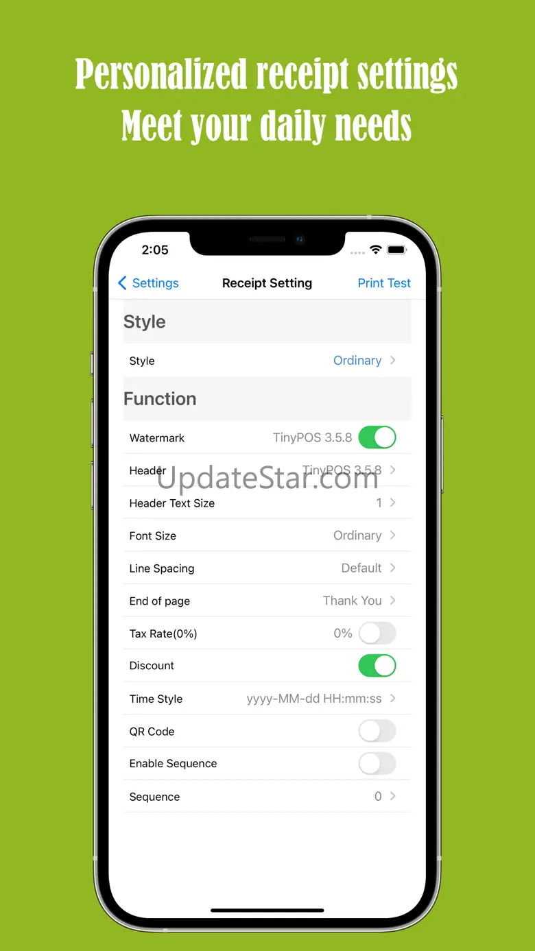 TinyPOS:Create Receipts Simply 4.1.11