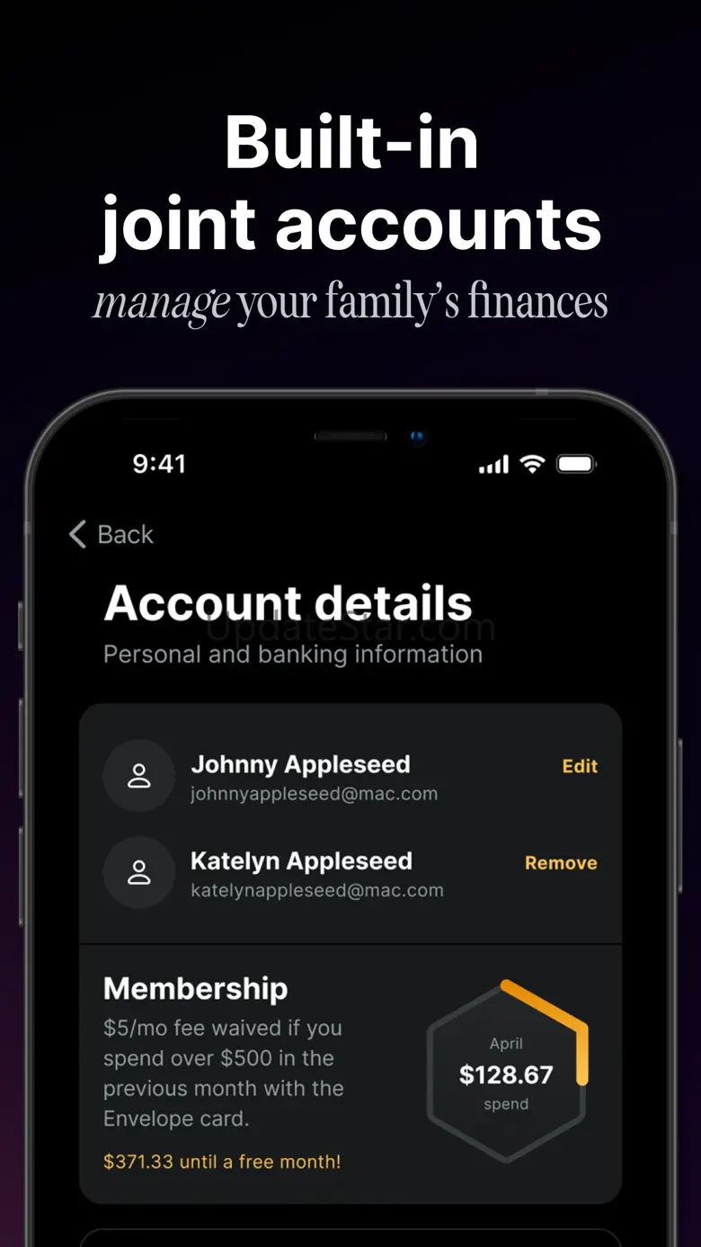 Envelope: Banking for Families 1.018
