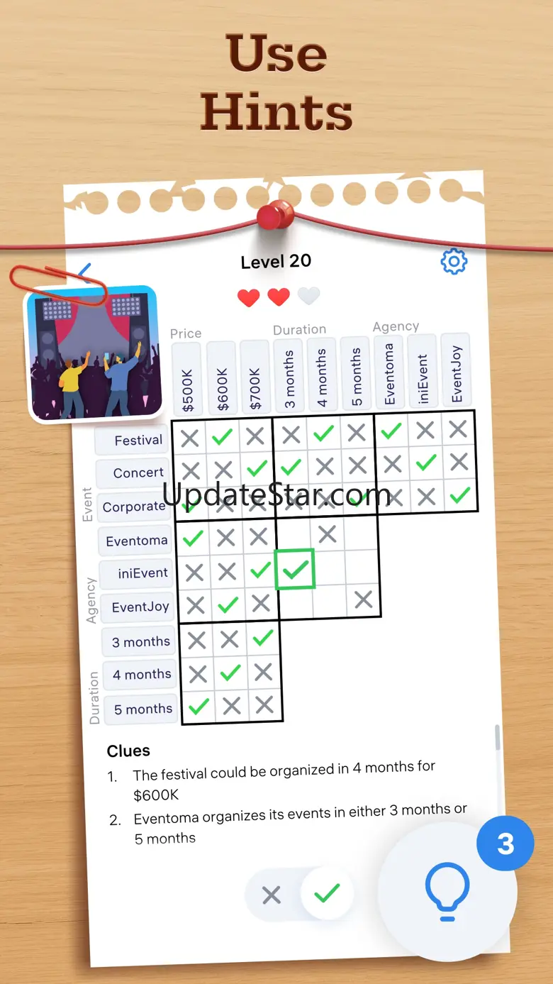 Logic Puzzles - Clue Game 1.5.3