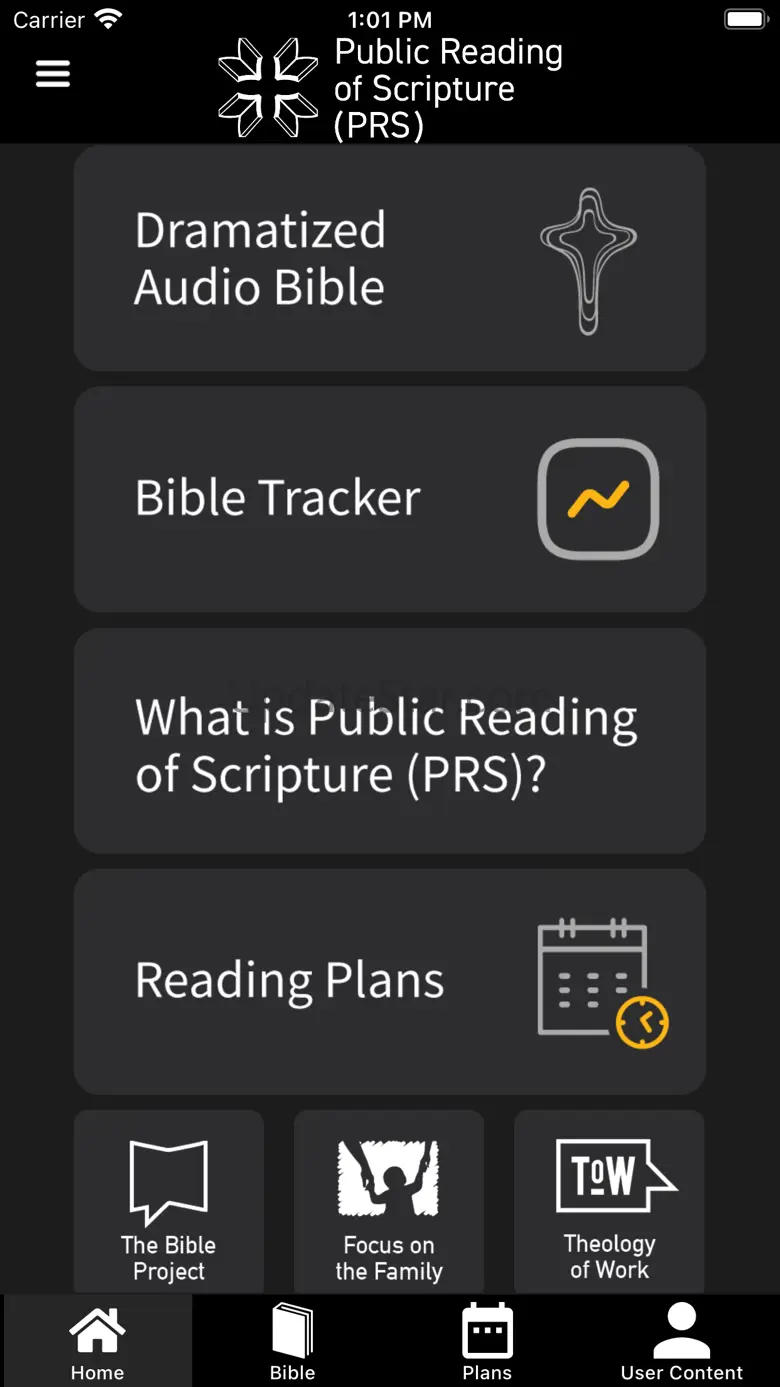 Public Reading of Scripture 12.01.001