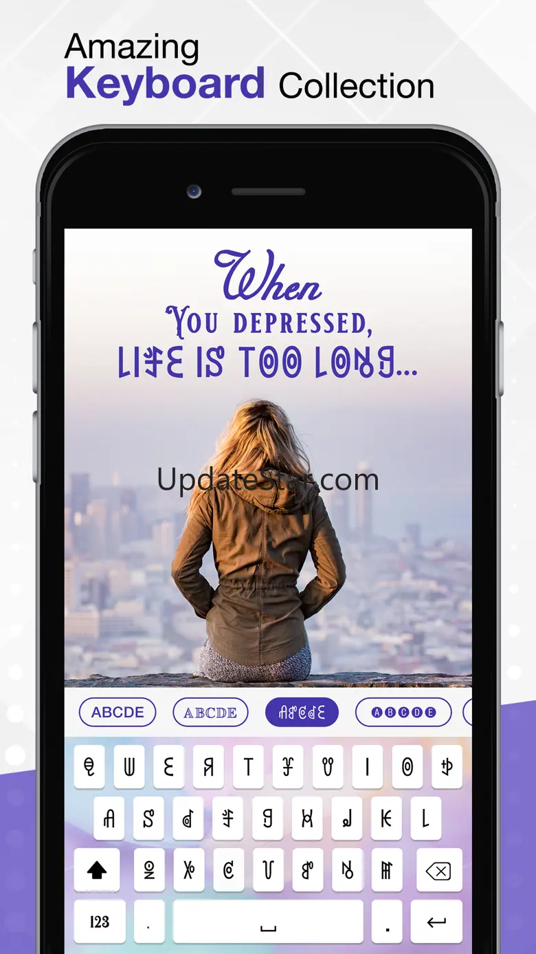 Fonts Art- Keyboard for iPhone 4.3
