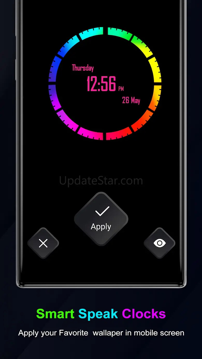 Speak Clock Smart Watch AOD 1.3.0