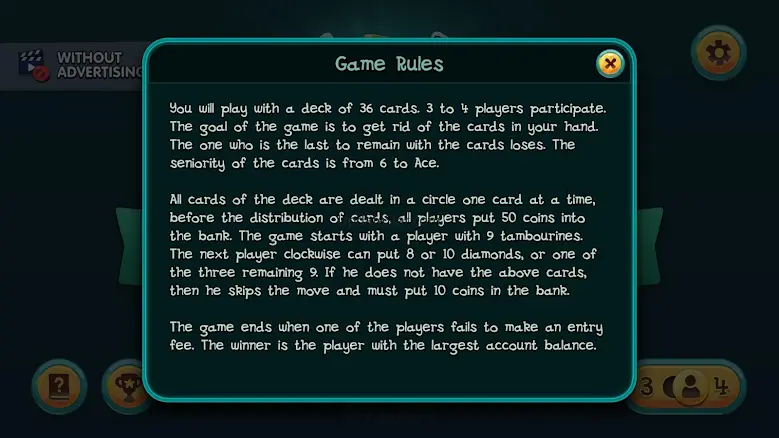 Nine Card Game online offline 3.0