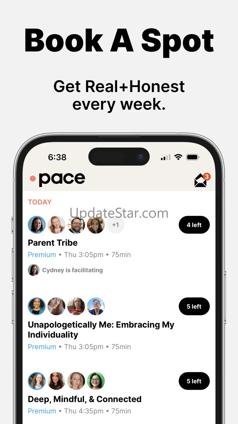 Pace: Online talk groups 2024.09.01