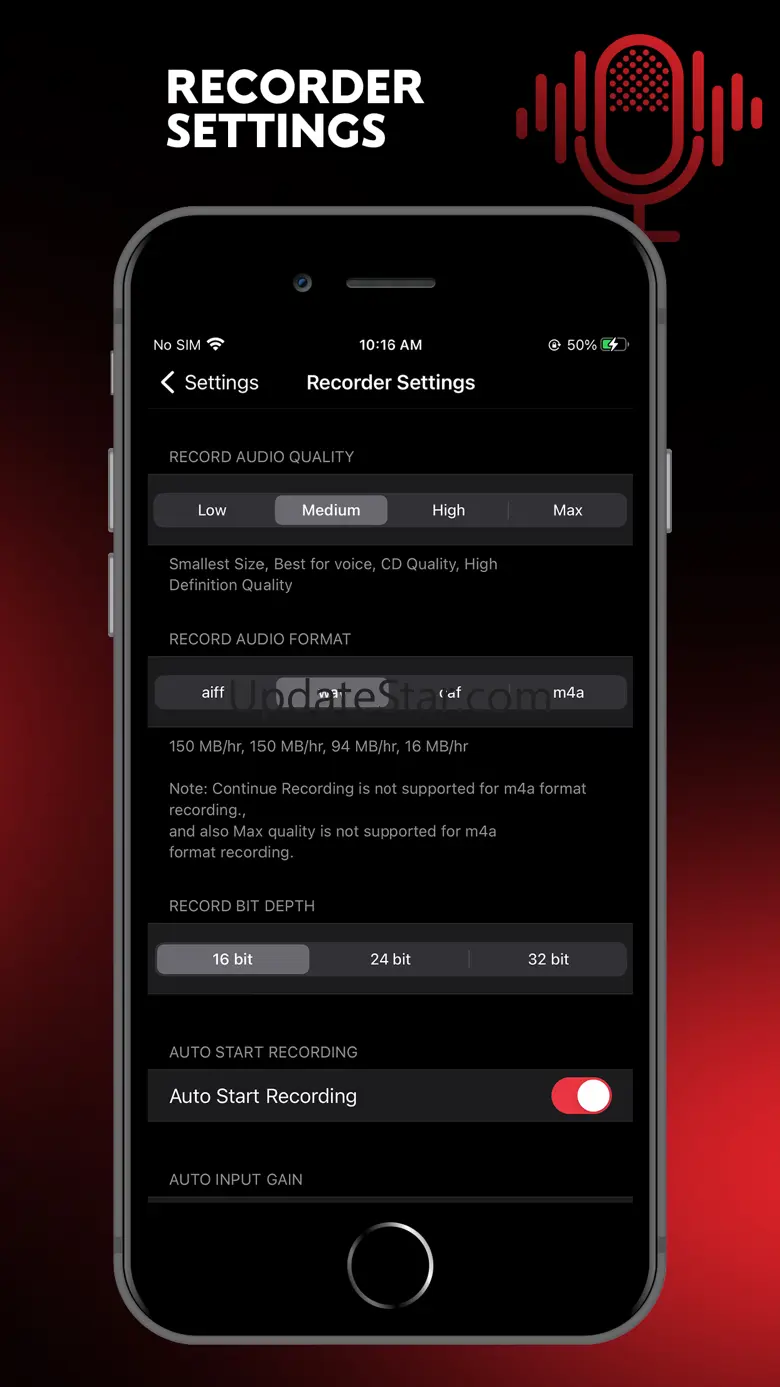 Audio Recorder Pro and Editor 9.1