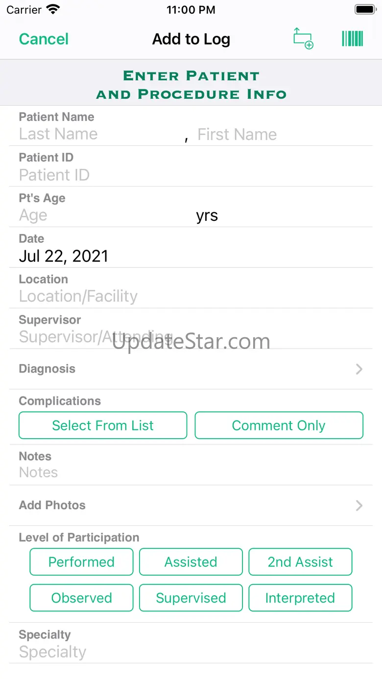 Procedure Log 4.3.1