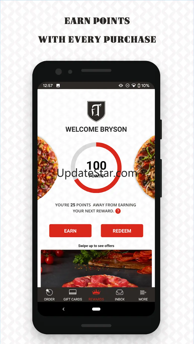 Round Table Pizza Rewards 2.6
