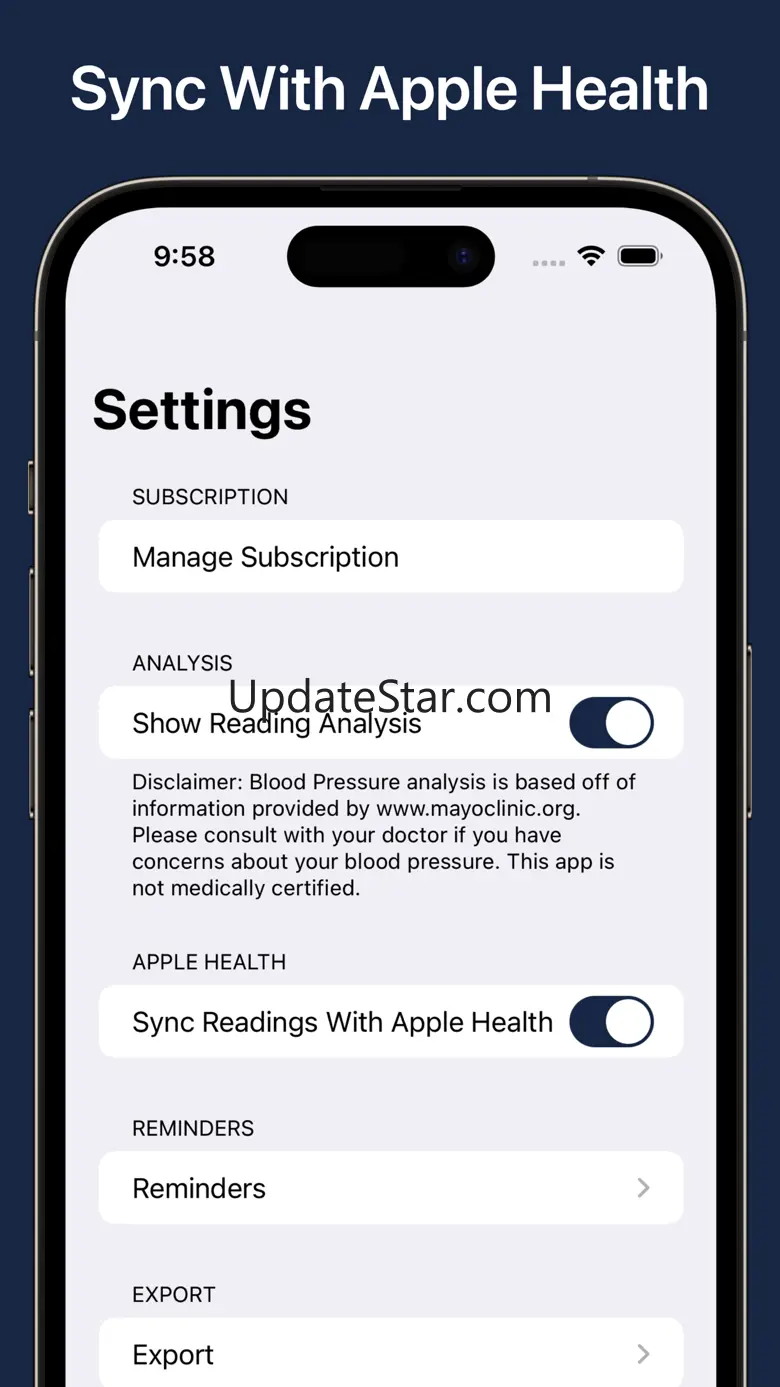 Blood Pressure Monitor Connect 2.8