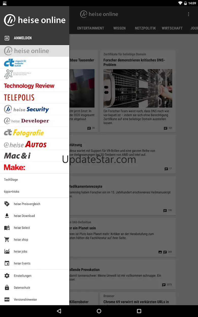 heise online - News 3.8.2
