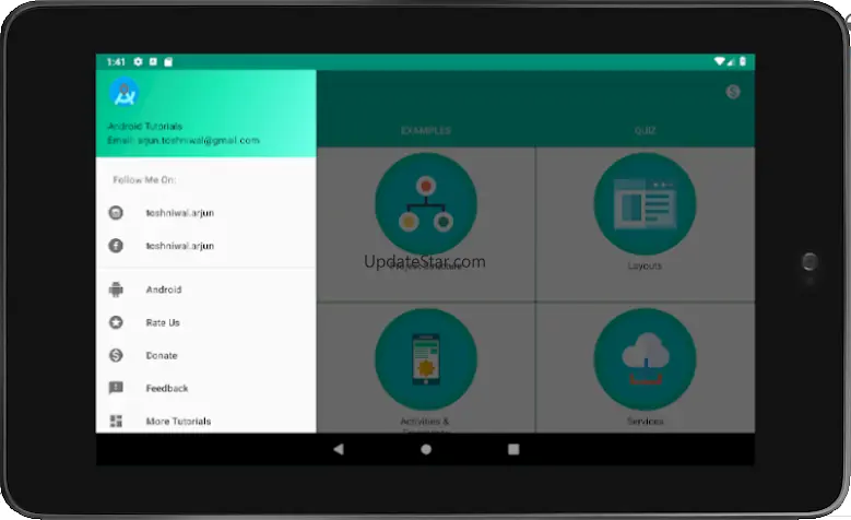 Tutorial for Android : Quiz an 1.2.3