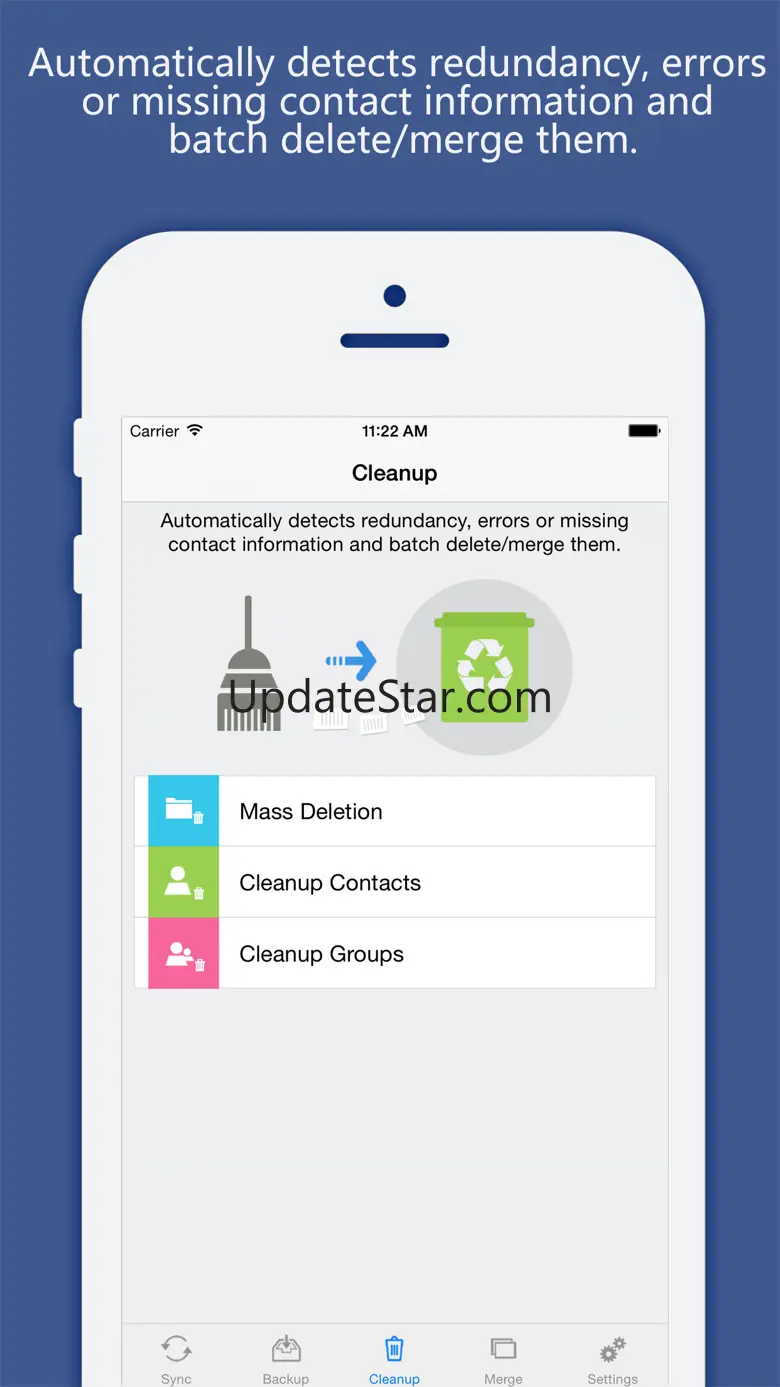 Contacts Sync, Backup & Clean 11.3