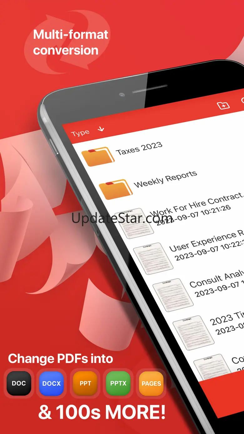Convert to PDF, Word, PPT, Doc 1.1