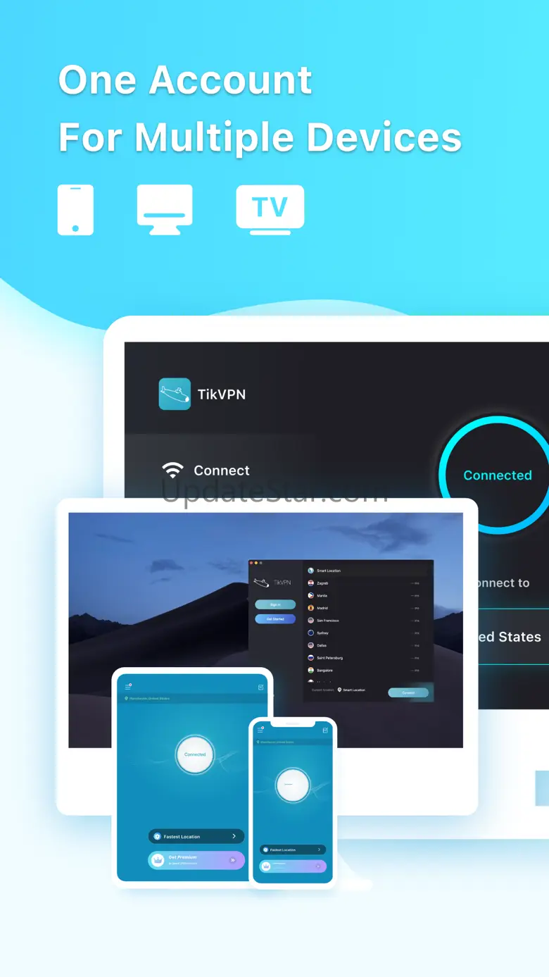 TikVPN-Super Secure VPN Proxy 3.3.1