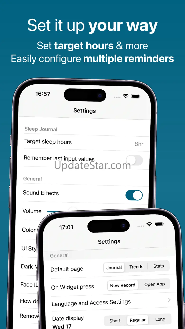 Sleep, Nap, Rest • Feeltracker 2.64.2