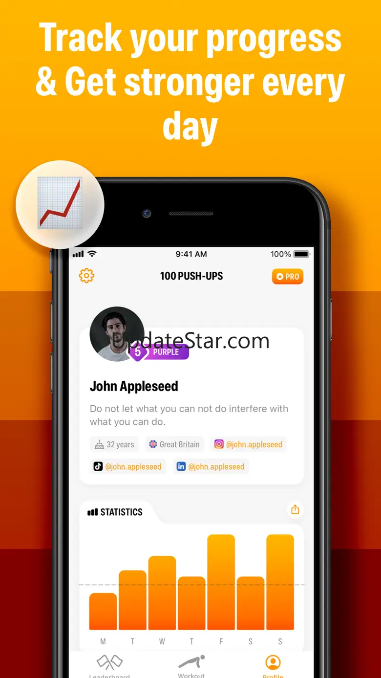 100 Push-Ups Counter & Trainer 2.0.2