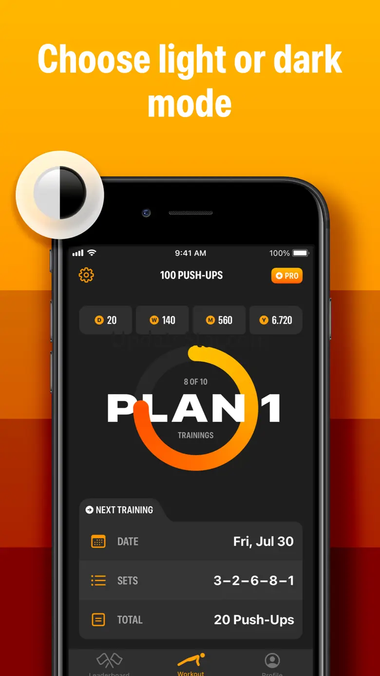 100 Push-Ups Counter & Trainer 2.0.2