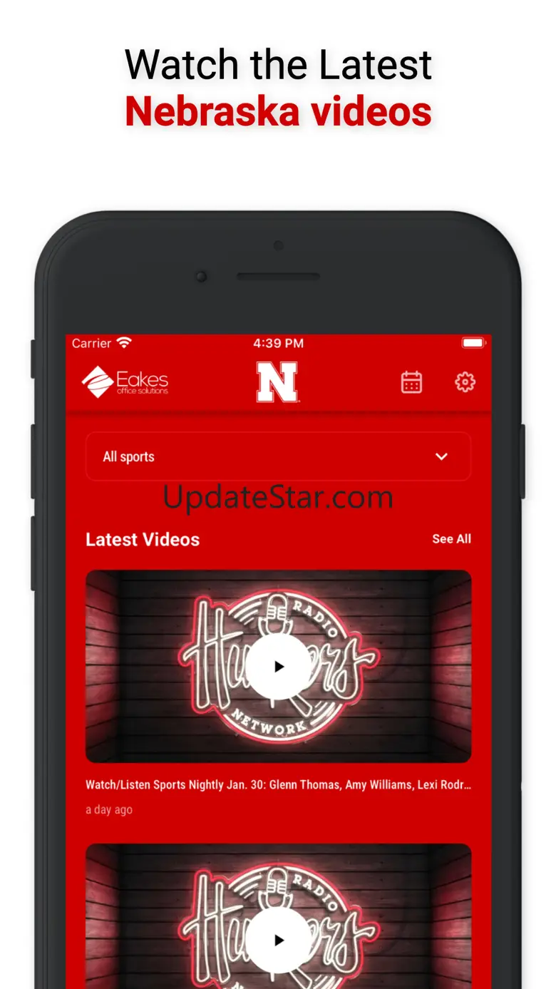 Official Nebraska Huskers 174.3.7
