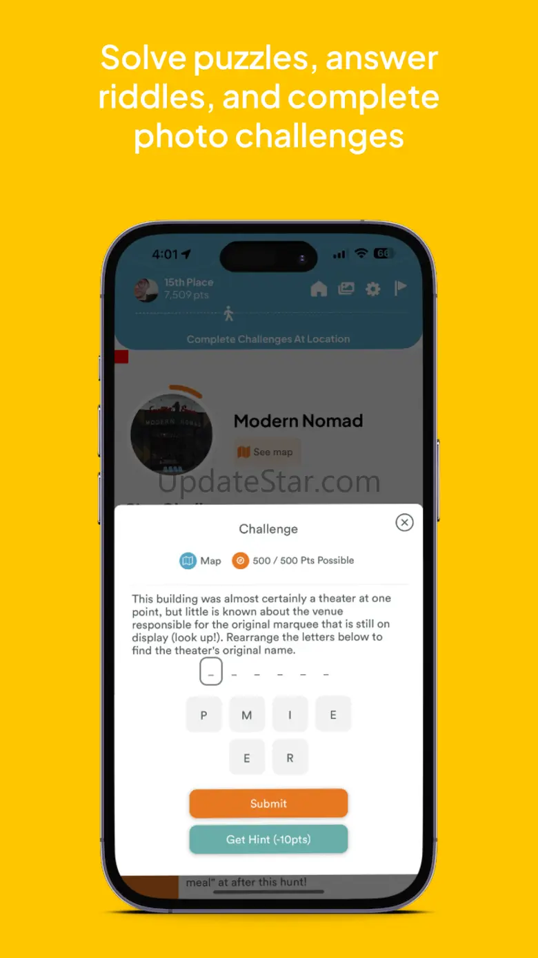 Let's Roam: Scavenger Hunts 11.0.4
