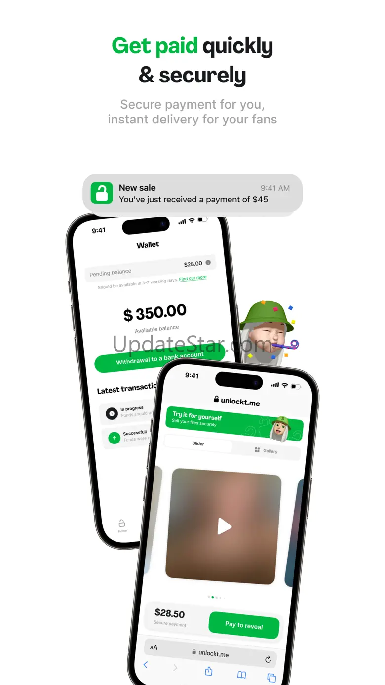 Unlockt - Sell your files 1.6.1