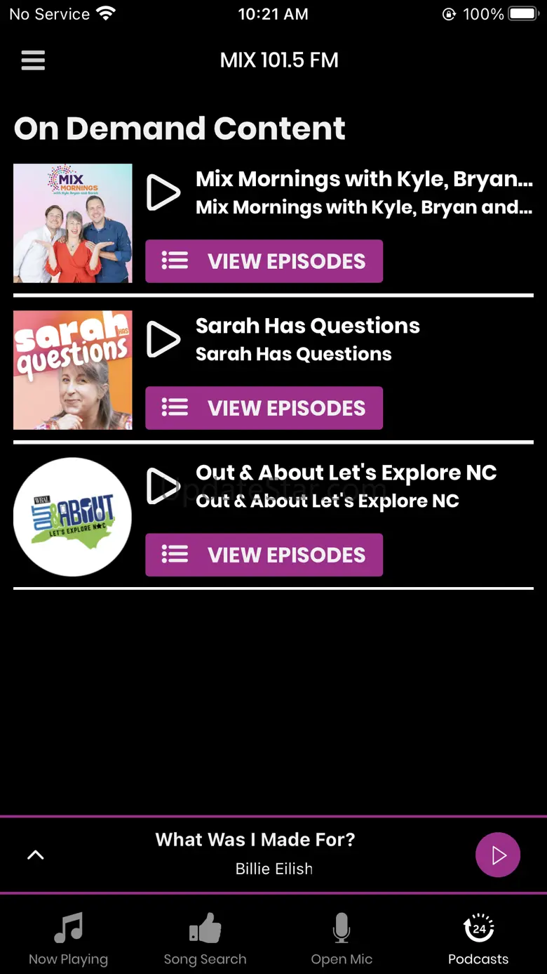 MIX 101.5 WRAL FM 11.17.85