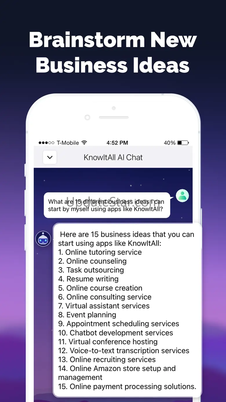 AI Chatbot, AI Chat: KnowItAll 1.3.0