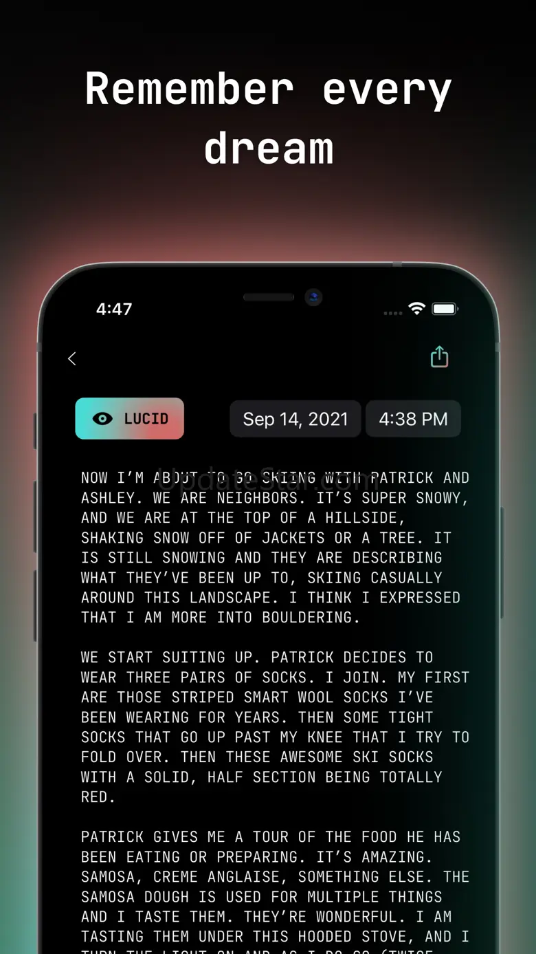 Shape: Lucid Dreaming 3.27