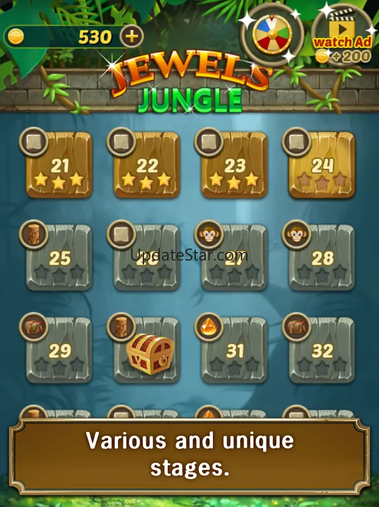 Jewels Jungle : Match 3 Puzzle 90