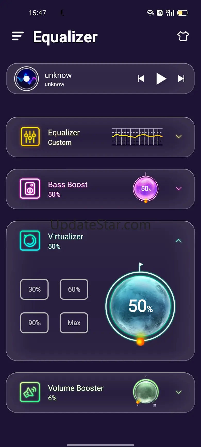 Equalizer, Volume Bass Booster 1.2.4