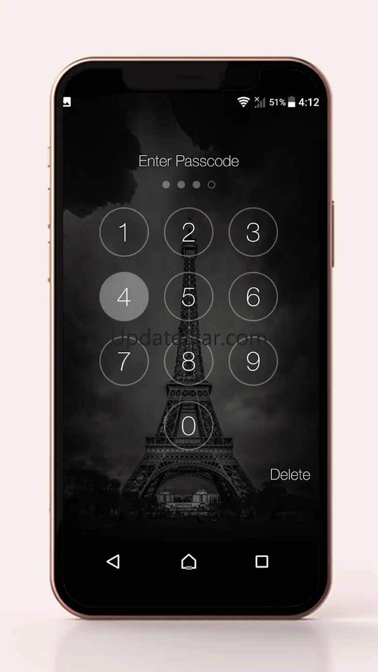 Eiffel Tower Pin Lock Screen 2.2
