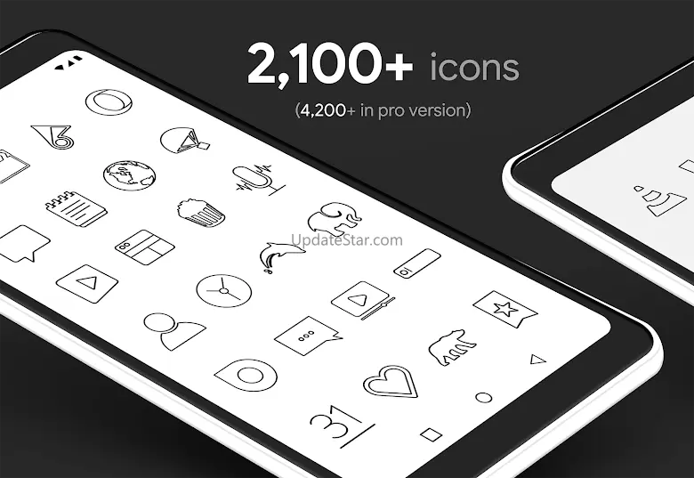 Lines Dark - Icon Pack 3.4.9