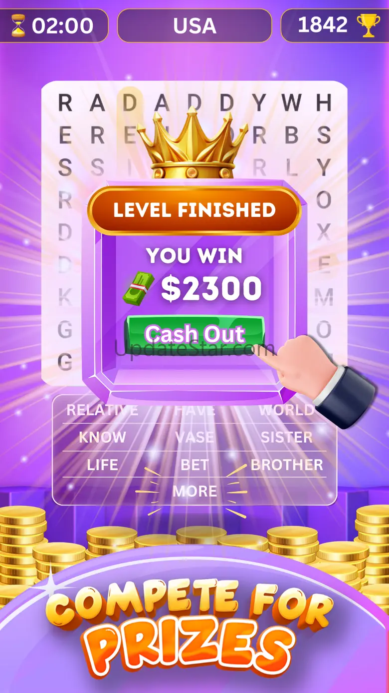 Word Search Real Cash Skillz 1.15