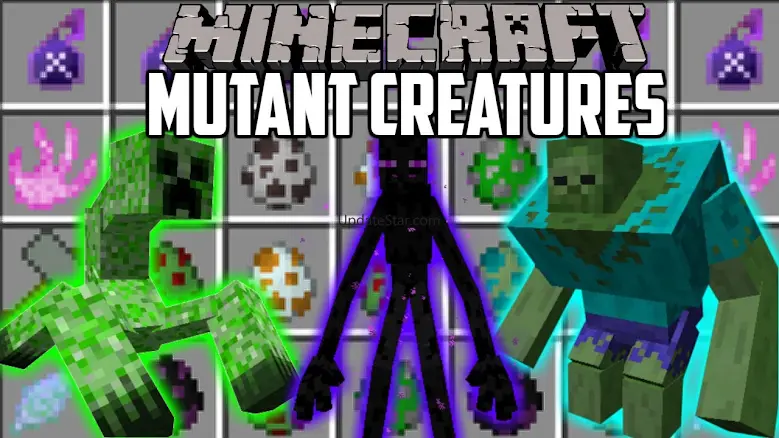 Mutant Creatures Mod for Minec 2.3.4