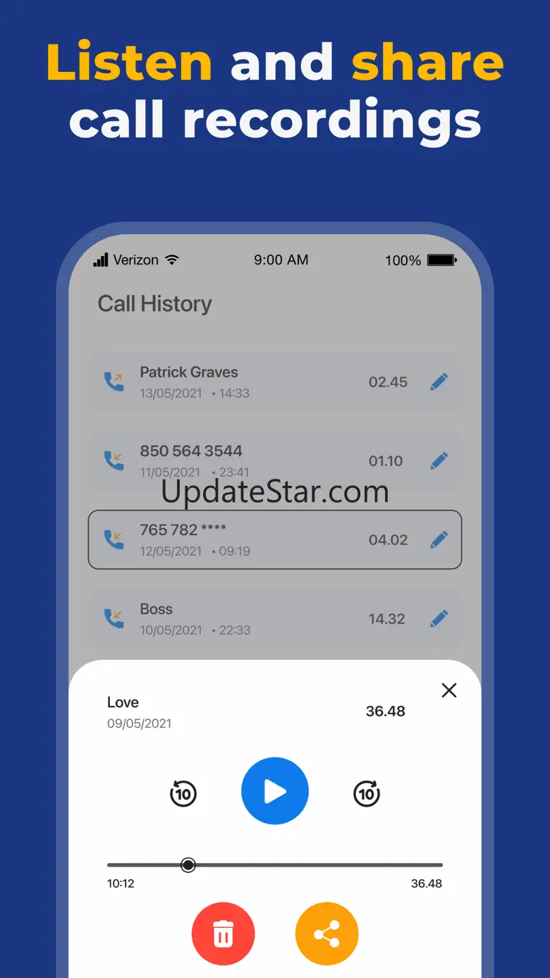 Phone Call Recorder icall 1.1.2