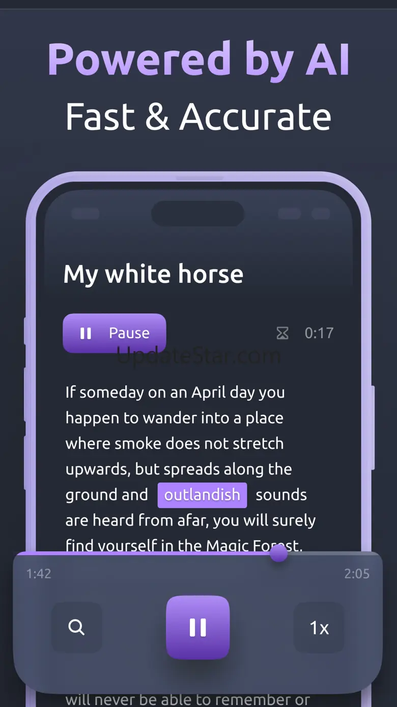 Transcribe. Voice to text AI. 1.1.8