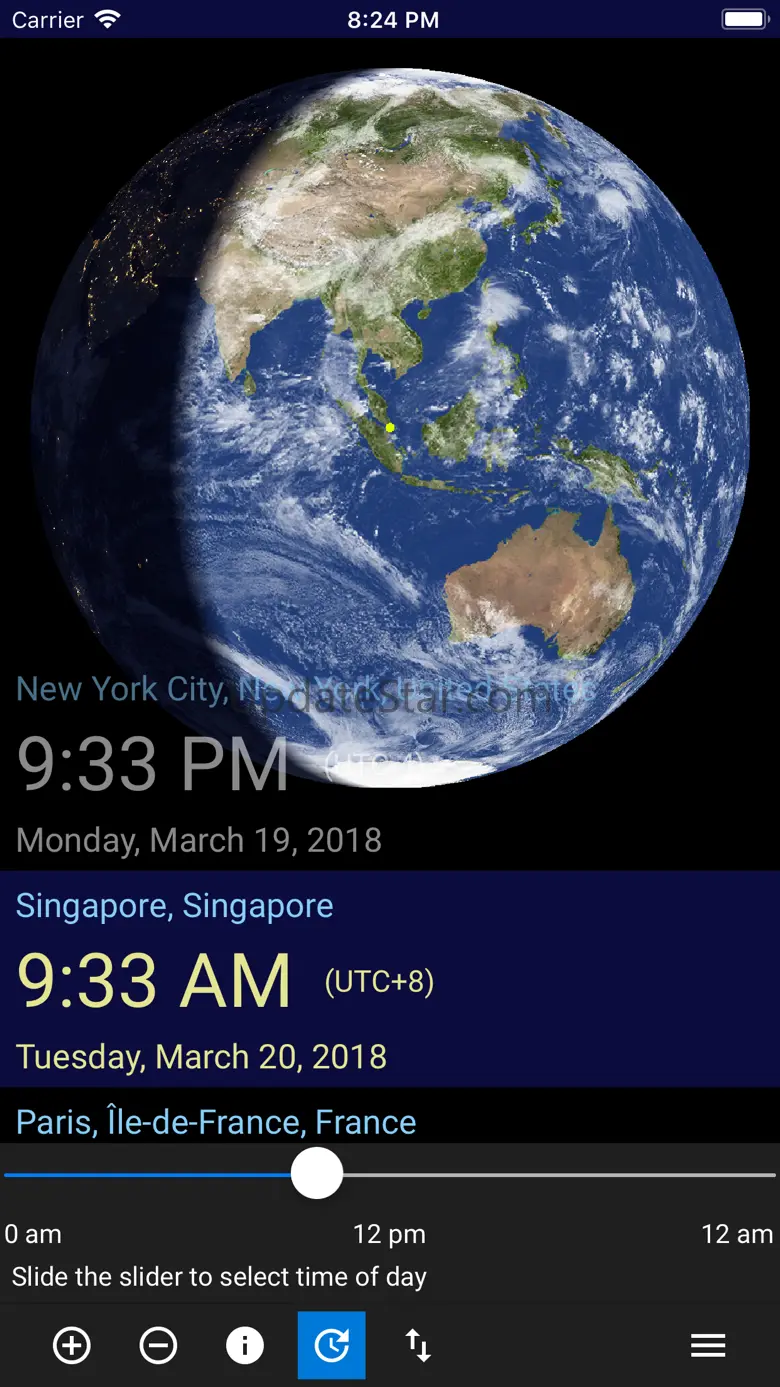Time at Globe 1.1.2149