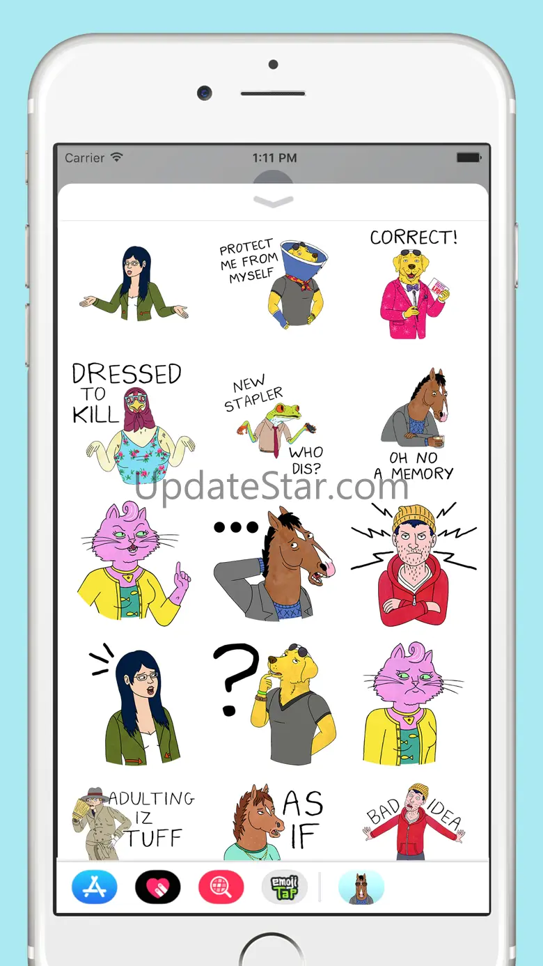 BoJack Horseman Stickers 1.1
