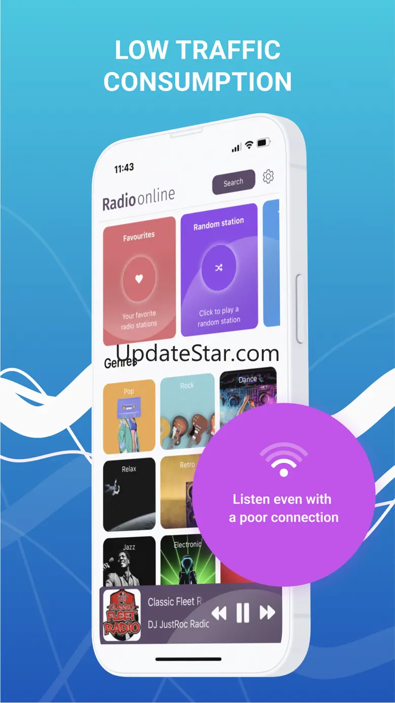 Radio online. FM, music, news 2.1.28