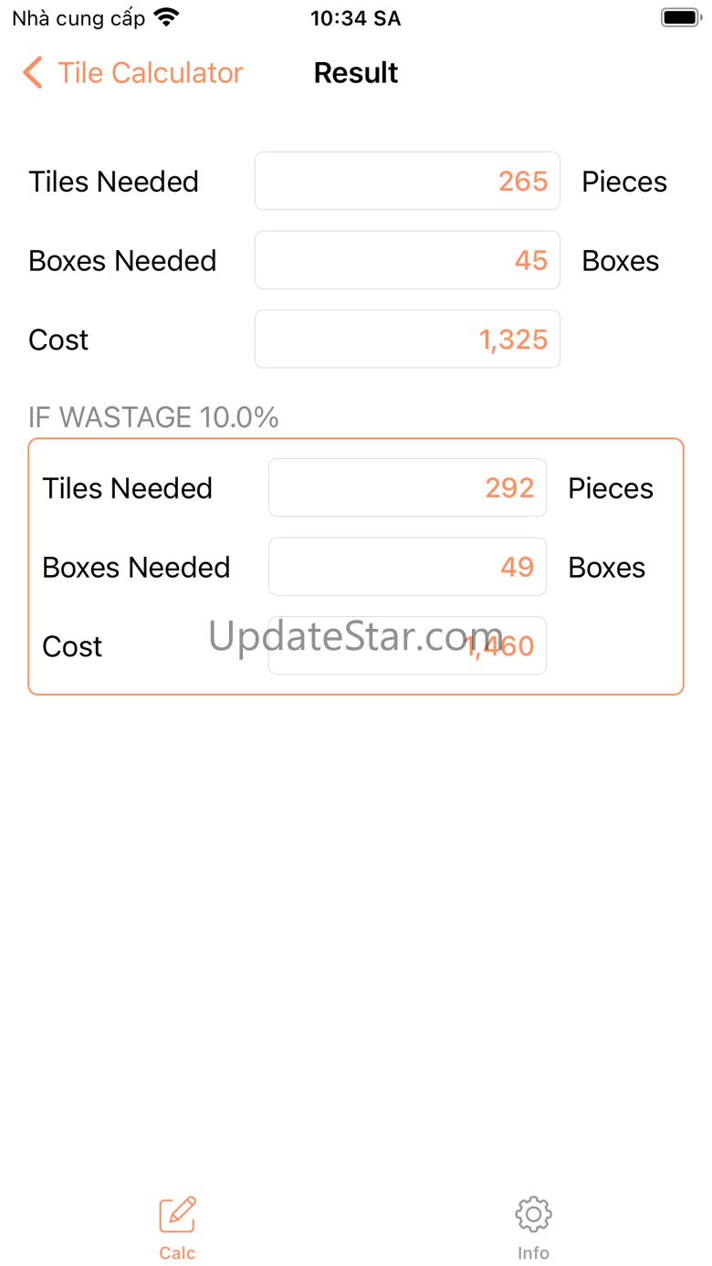Tile Calculator, Flooring calc 1.3.0