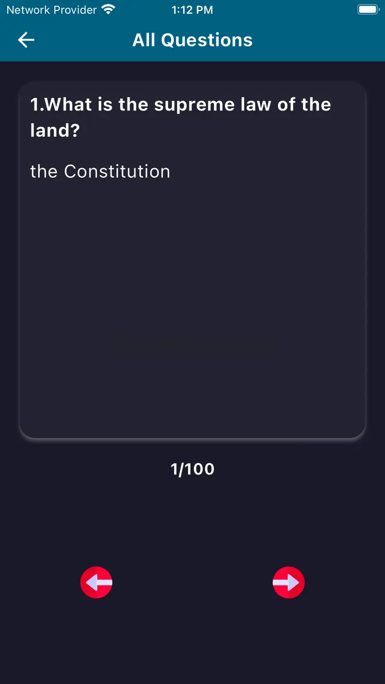 US Citizenship Test 2024. 1.8.7
