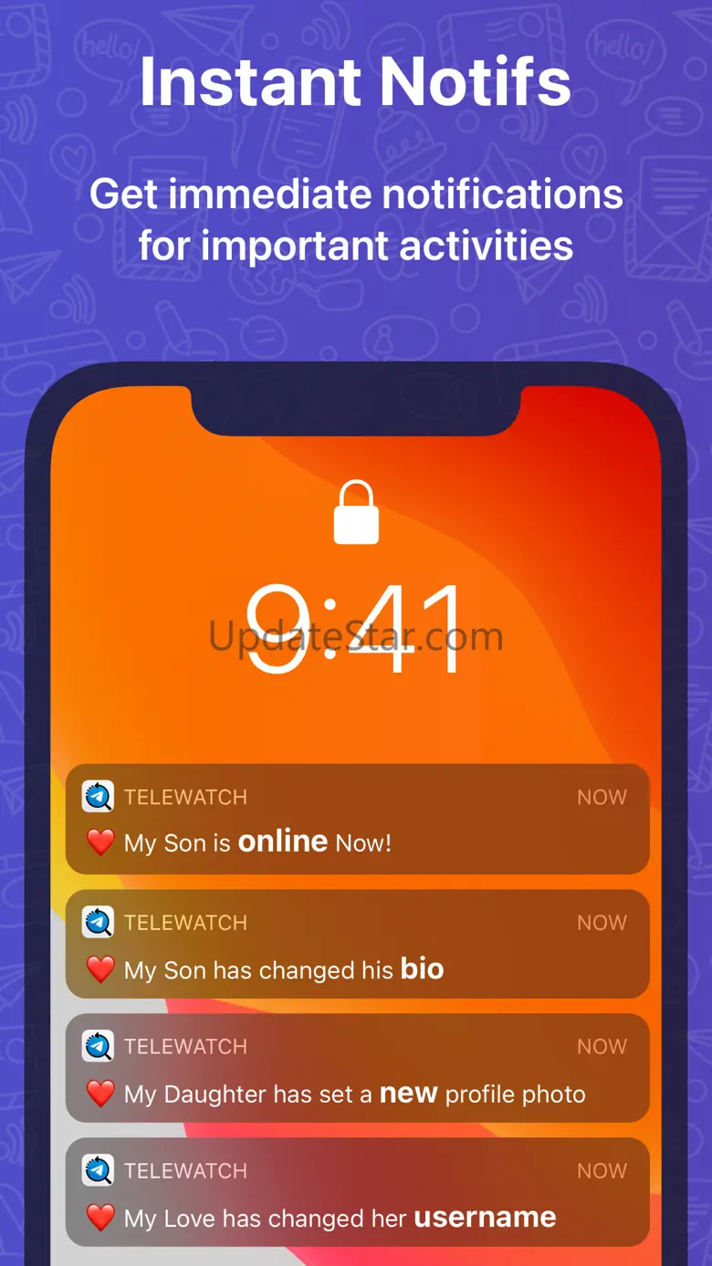 TeleWatch tracker for Telegram 1.3