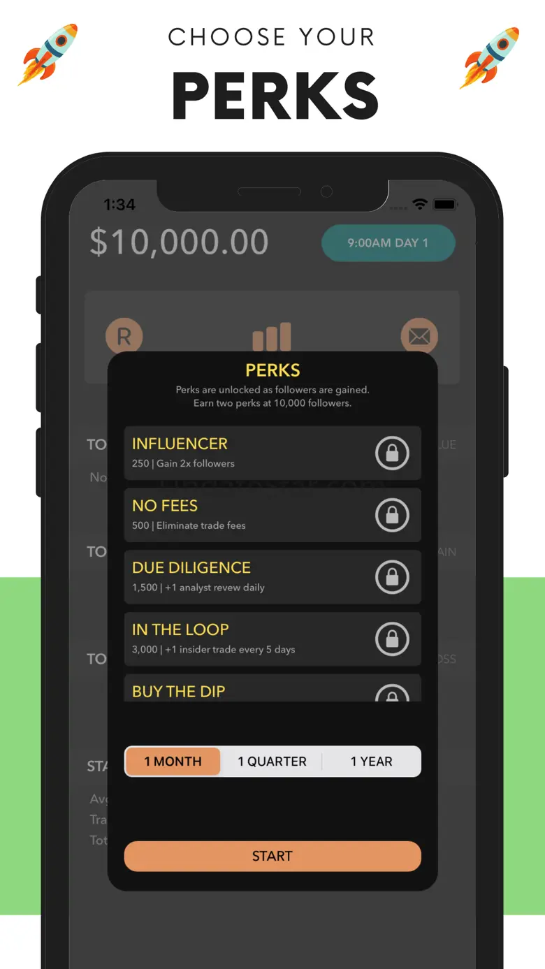 Day Trader - Stock Simulator 1.0.1