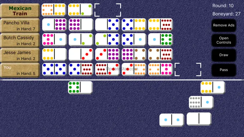Mexican Train Dominoes 6.5